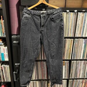 Everlane Jeans Cheeky 90’s Curvy 33R Grey/ Washed Black